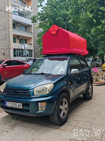 Руска къмпинг палатка за автомобил - 2 места , снимка 5 - Палатки - 55150969