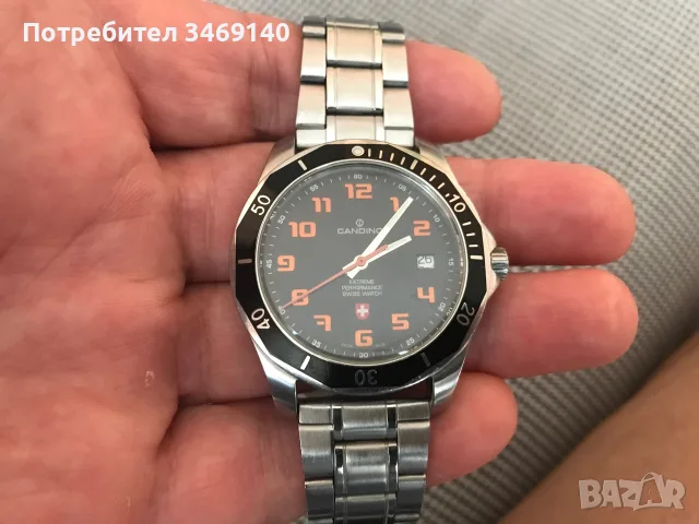 ШВЕЙЦАРСКИ ЧАСОВНИК CANDINO, снимка 5 - Мъжки - 55352490