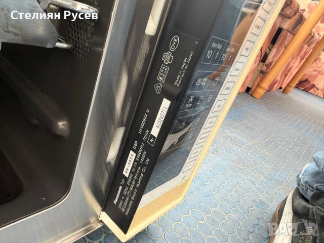  290322 panasonic dimension 4  микровълнова фурна цена  70 евро или 136.91 лв д+ 750 вата - състояни, снимка 2 - Печки, фурни - 54017050