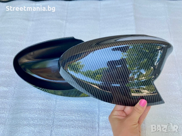 М капаци за огледала Карбон BMW E90, E91 E92, E93, serie 3, 3та серия, снимка 2 - Аксесоари и консумативи - 54001925
