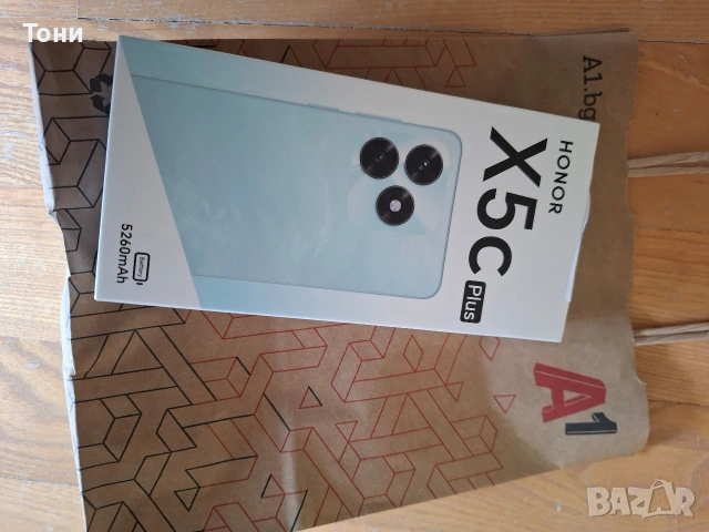 Honor X5c plus 64GB /4GB ЗАПЕЧАТАН от А1, снимка 4 - Apple iPhone - 54046084