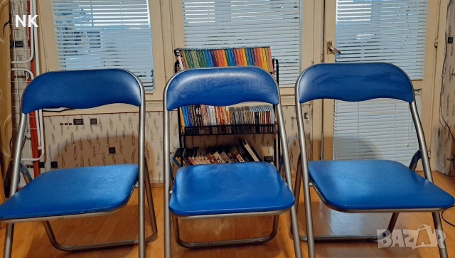 Столове -сгъваеми-3 броя