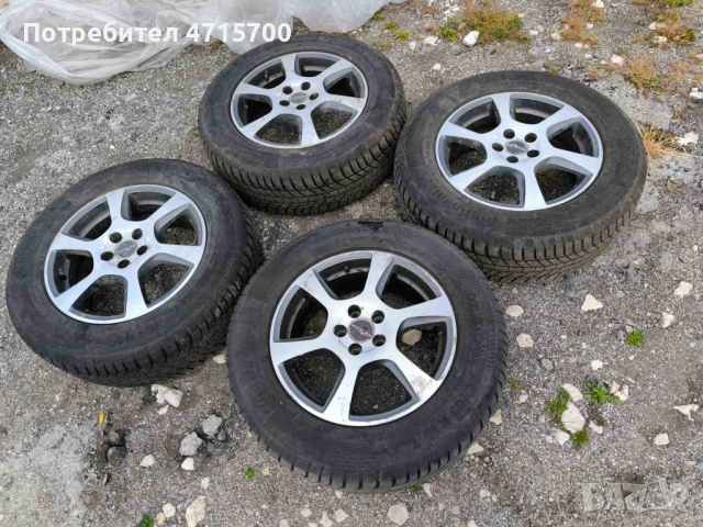 Continental 215/65 R16  зимни гуми с Алуминиеви джанти, снимка 2 - Гуми и джанти - 54522671