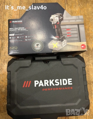 НОВ Безчетков ударен винтоверт Parkside Performance 20V – 5г. Гаранция, снимка 7 - Винтоверти - 54873294