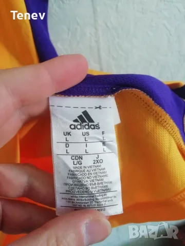 Los Angeles Lakers Kobe Bryant Adidas оригинален потник Коби Брайънт Лейкърс L, снимка 7 - Тениски - 38746155
