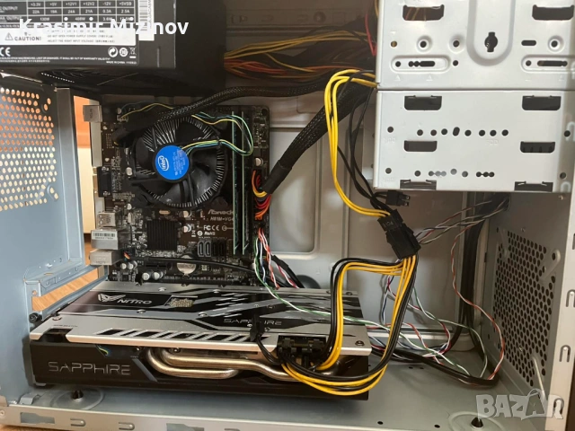 геймърски компютър / i3-4330 / 8GB RAM / Sapphire NITRO+ / Cooler Master 600W, снимка 4 - Други услуги - 54616736