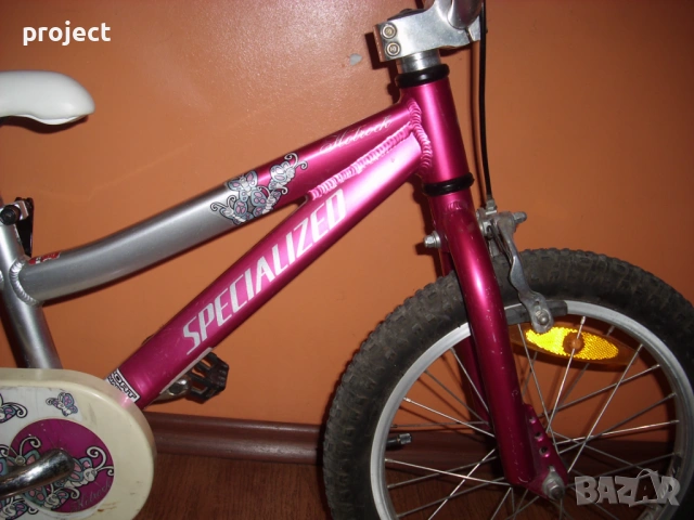 SPECIALIZED 16" USA АЛУМИНИЕВ детски велосипед,колело +спомагателни.Идеален., снимка 3 - Детски велосипеди, триколки и коли - 54664126