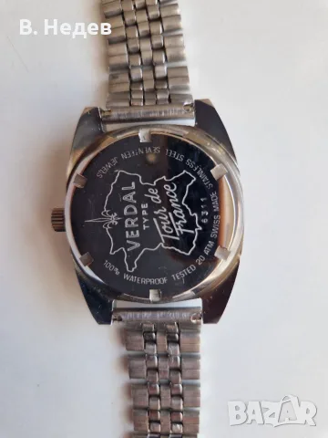VERDAL Tour de France, cal. UT 6325, wehrmachtswerk, ръчно навиване, НОВ!, снимка 8 - Мъжки - 55486157
