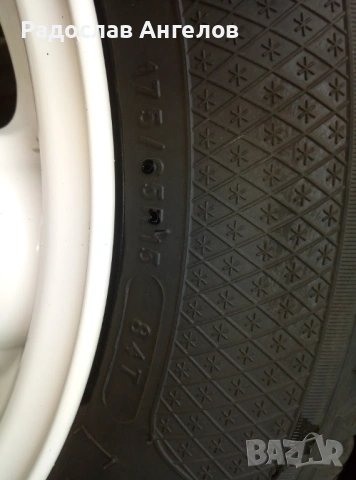 Джанти с гуми Kleber 15" 4х100 за Mini Cooper, снимка 2 - Гуми и джанти - 54255190