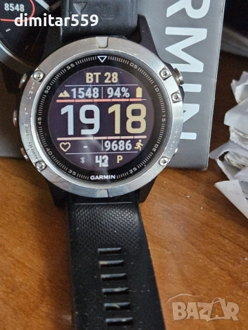 Garmin Fenix 5 Мултиспорт GPS часовник, снимка 5 - Смарт часовници - 54500023