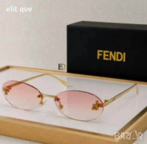 очила с висок клас калъф ,кутия , сертификат и кърпичка на марката fendi miu miu , снимка 7 - Слънчеви и диоптрични очила - 55092319