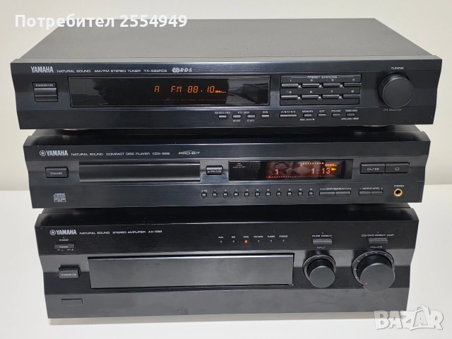 Yamaha AX-596, Yamaha CDX-596, Yamaha TX-592RDS, снимка 2 - Аудиосистеми - 54477444