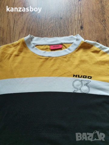 hugo boss - страхотна мъжка тениска S, снимка 3 - Тениски - 54961974