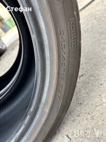 2бр Летни гуми 245/40/18 Hankook Дот2023, снимка 4 - Гуми и джанти - 54928361