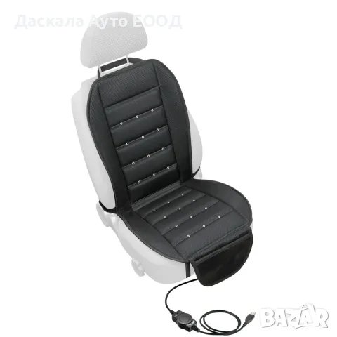 1бр. Air Jet Elegance, подложка за седалка с USB, 112×49 см. с регулируема температура