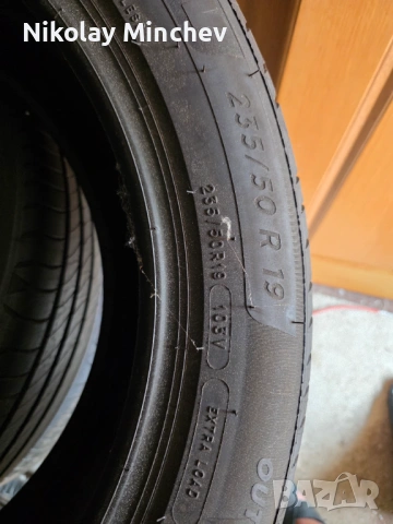 Michelin 235 50 19, снимка 2 - Гуми и джанти - 54943009