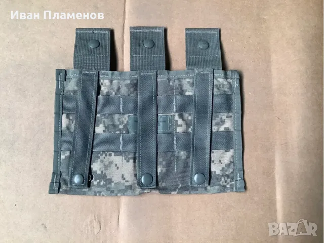 Калъф за 3 пълнителя за AR-15, M4, M16, HK416, FN SCAR-L, Beretta ARX160, CZ BREN 2 и НАТО STANAG, снимка 2 - Екипировка - 55622944