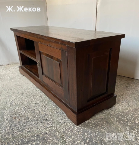 ТВ шкаф от масивно дърво, снимка 5 - Шкафове - 54339784