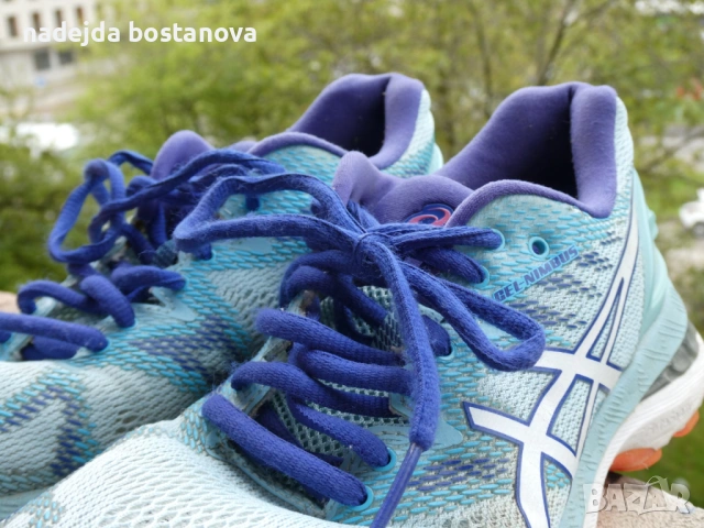 продавам дамски маратонки asics gel nimbus 20,номер 37, снимка 8 - Маратонки - 54366686