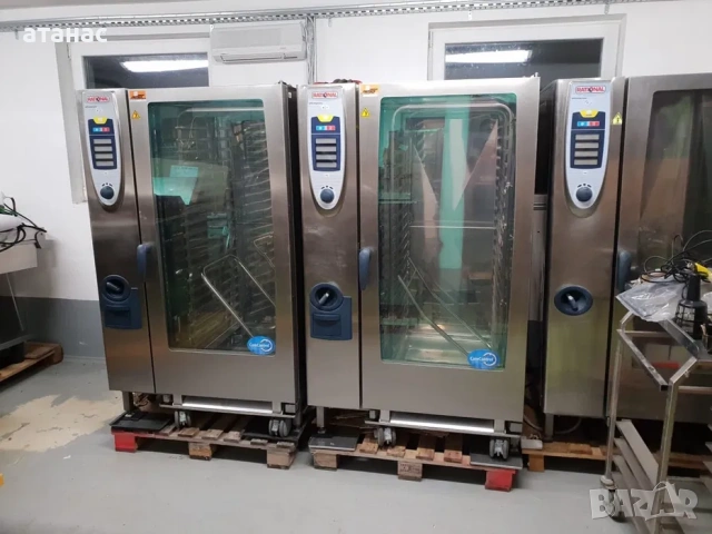 99Конвектомат Rational/Рационал SCC202 40 тави.НОВ!Количка!