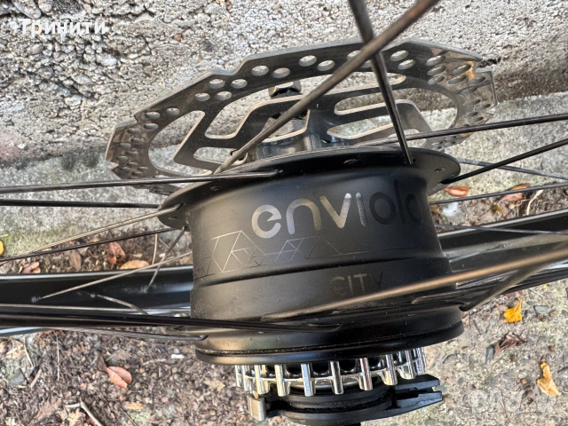Enviolo City gear hub + команда и 2 капли сет 27,5''Х2,3, снимка 2 - Части за велосипеди - 55149227