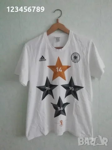 Germany Adidas шампионска оригинална памучна тениска XL Германия 