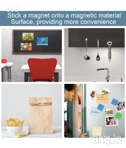 Пакет от 300 неодимови магнита, 2 x 1 мм, снимка 4 - Други стоки за дома - 54045366