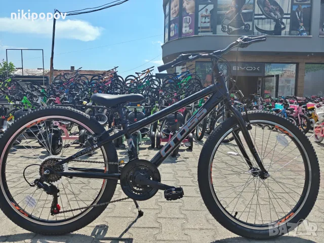 CROSS Велосипед 24" SPEEDSTER черен, снимка 12 - Велосипеди - 55439832