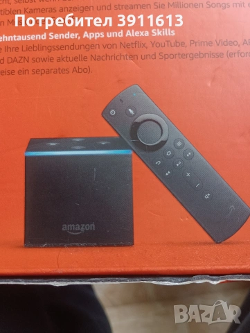 Amazon Fire tv cube, снимка 3 - Плейъри, домашно кино, прожектори - 54782072