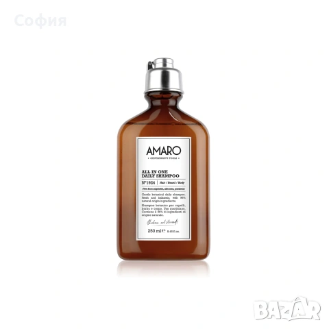 Шампоан За Коса, Брада И Тяло Amaro / All In One Daily Shampoo 250 Ml – FARAMASHADAILY
