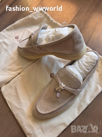 дамски лофери Loro Piana 36 nude реплика, снимка 7 - Дамски ежедневни обувки - 55225945
