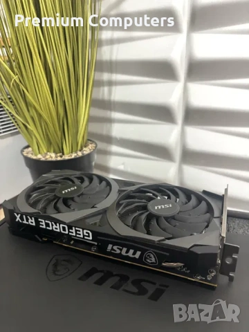 Видеокарта Nvidia MSI GeForce RTX 3060 VENTUS 2X 12GB OC, снимка 2 - Видеокарти - 54585657