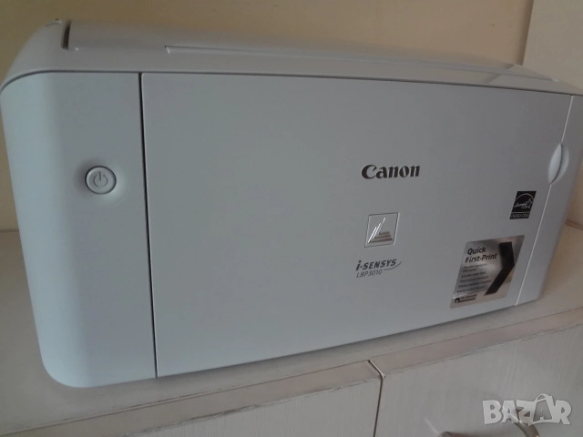 Лазeрен принтер марка- CANON I-SENSYS LBP3010, снимка 10 - Принтери, копири, скенери - 54416773