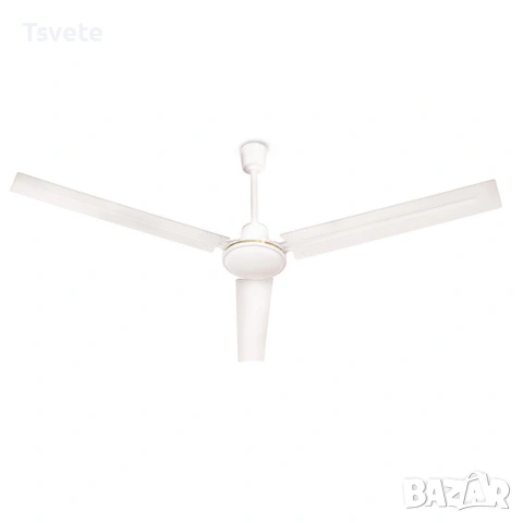 Метален таванен вентилатор Muhler MCD-54056 – 142 см (56"), 60W, с регулатор на стена