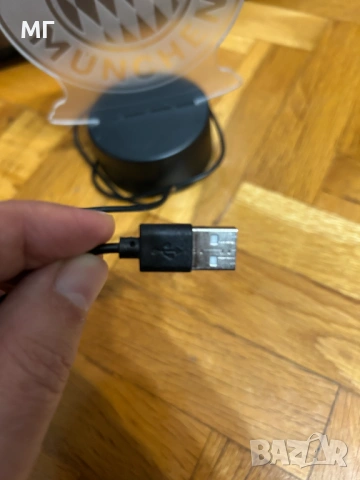 Декоративна/нощна лампа BAYERN Munhen, снимка 7 - Настолни лампи - 54160093