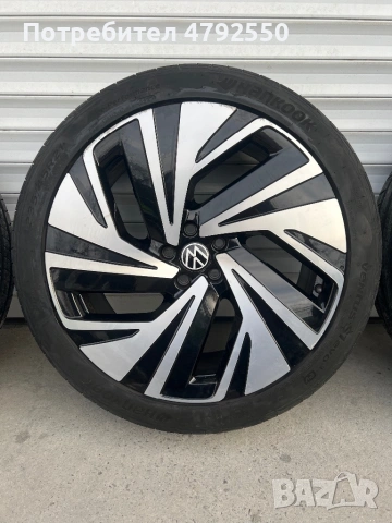 VW ID.4 / ID.5 5x112 джанти 21” Оригинални, снимка 2 - Гуми и джанти - 54152945