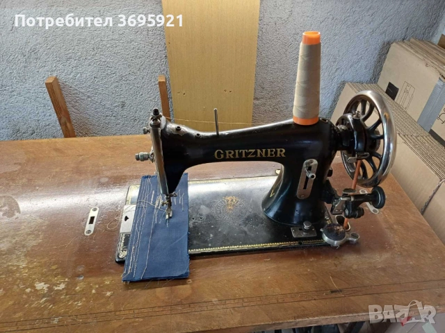 Шевна машина Gritzner, снимка 2 - Други машини и части - 54033136