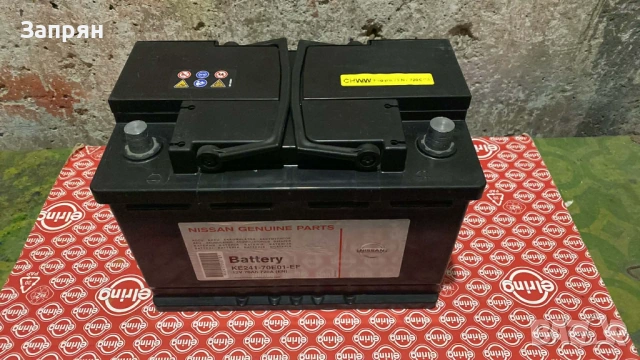Акумулатор оригинален на Nissan EFB 70 ам/ч 720 А на с гаранция