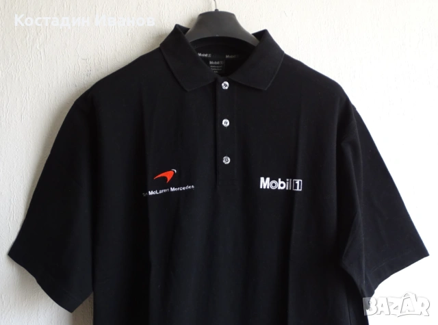 Формула 1 Макларън Мерцедес мъжка поло блуза McLaren Mercedes Formula 1, снимка 2 - Блузи - 54706277