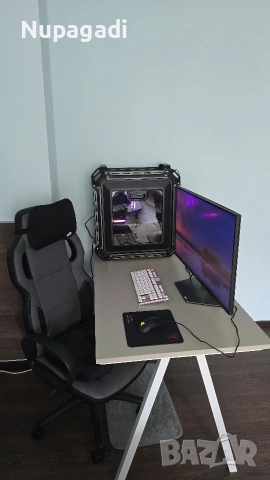 PC Full setup , 9070XT , 4К монитор - всичко е описано