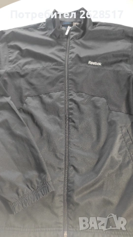 Мъжко горнище Reebok размер S, снимка 2 - Спортни дрехи, екипи - 54323110