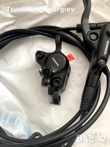 Комплект хидравлични спирачки Shimano MT200, снимка 2 - Части за велосипеди - 54922092