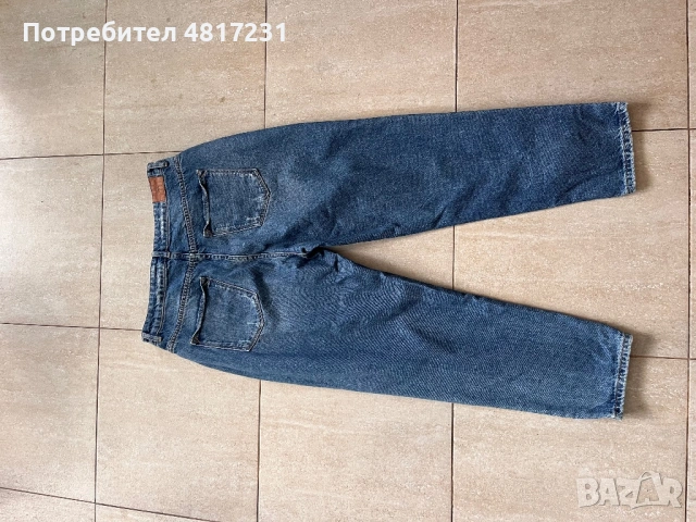 Baggy дънки на Zara размер EUR 46, снимка 3 - Дънки - 54566946
