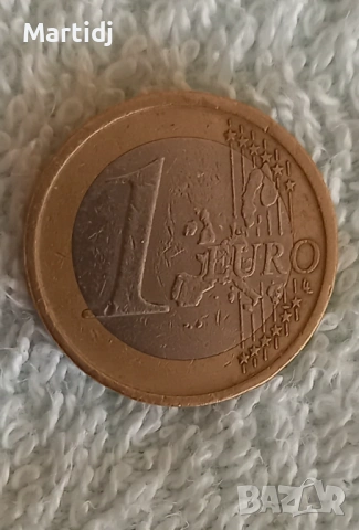 San marino 🇸🇲 1 evro, снимка 2 - Нумизматика и бонистика - 54857308