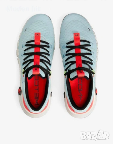 Оригинал! NIKE Free Metcon 5 Trainers Shoes Blue дамски маратонки, снимка 4 - Маратонки - 54632208