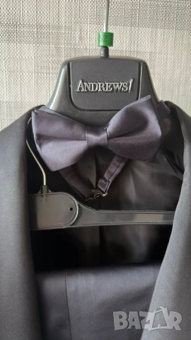 Костюм Andrews сако,панталон, обувки, колан,папионка, обувалка, снимка 3 - Костюми - 55002212