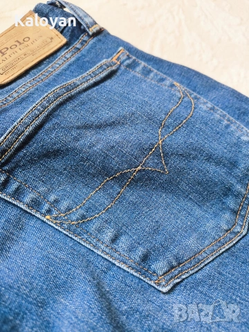 Оригинални мъжки дънки Polo Ralph Lauren Sullivan Slim Stretch размер 32, снимка 8 - Дънки - 54589173