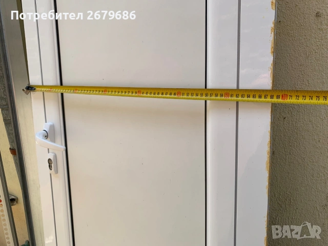 Продавам алуминиева за баня/тоалетна , снимка 2 - Врати за баня - 55091331