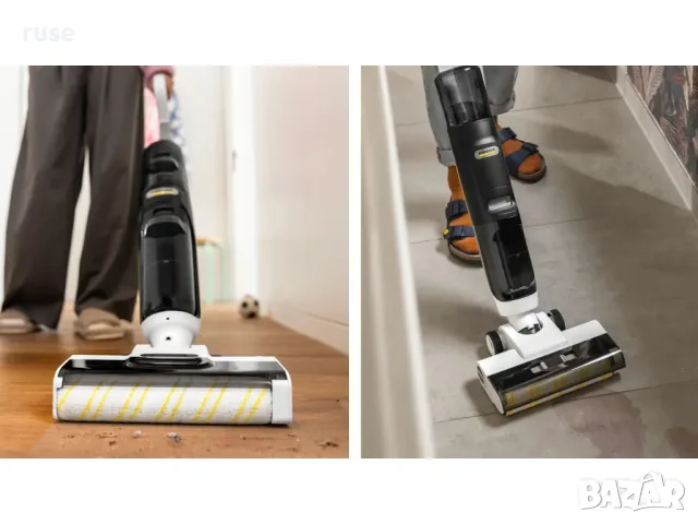 НОВИ! Акумулаторна прахосмукачка 3в1 Karcher KFL 1 уред 3в1 прахосмукачка моп подсушаване, снимка 9 - Прахосмукачки - 55500188