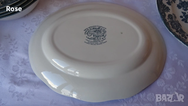 Винтидж големи купи, овални плата  Enoch Wedgwood , снимка 15 - Сервизи - 55067040
